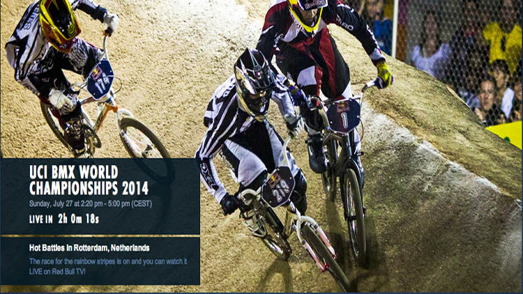 Mondiale BMX a Rotterdam|live on RedBull TV