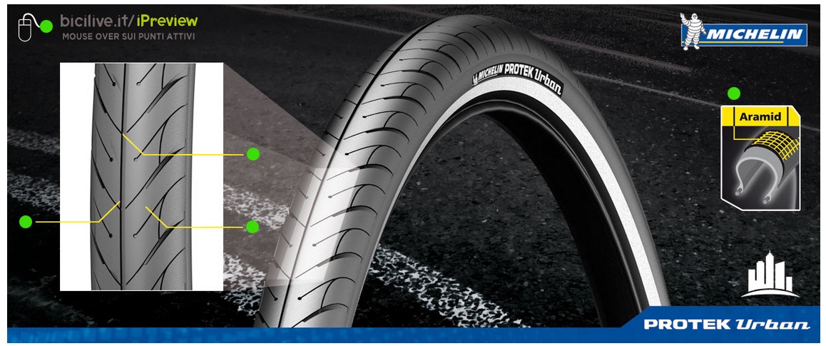 Pneumatico Michelin PROTEK Urban // iPreview