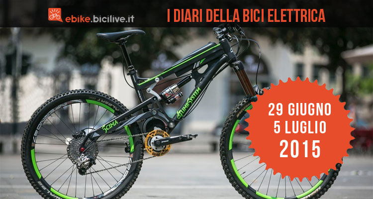 I Diari della bici elettrica: 29 giugno – 5 luglio 2015