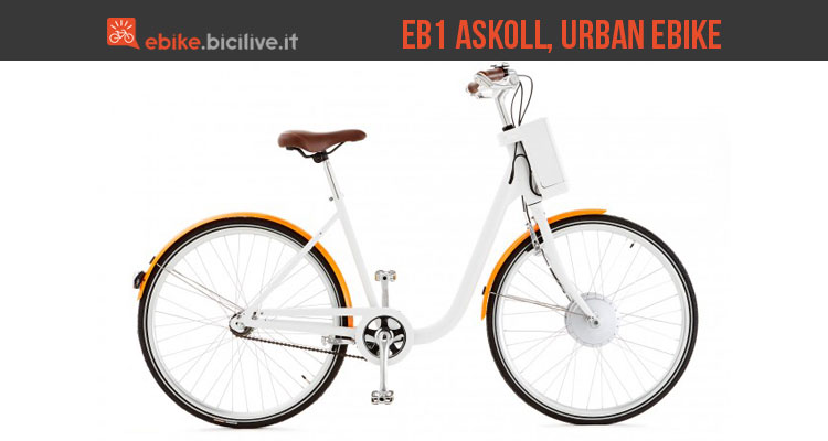 eB1 Askoll: la bicicletta elettrica urbana sotto i 1.000€