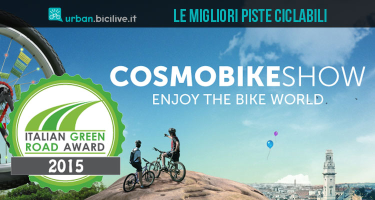 Piste ciclabili: la classifica dell’Italian Green Road Award 2015