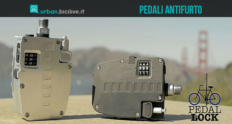 Pedal Lock: il pedale antifurto con lucchetto e allarme