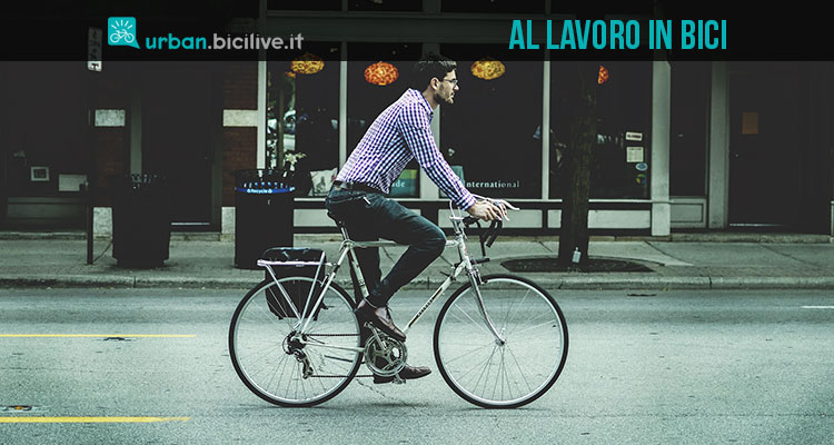 Andare in bicicletta al lavoro fa stare meglio e allunga la vita