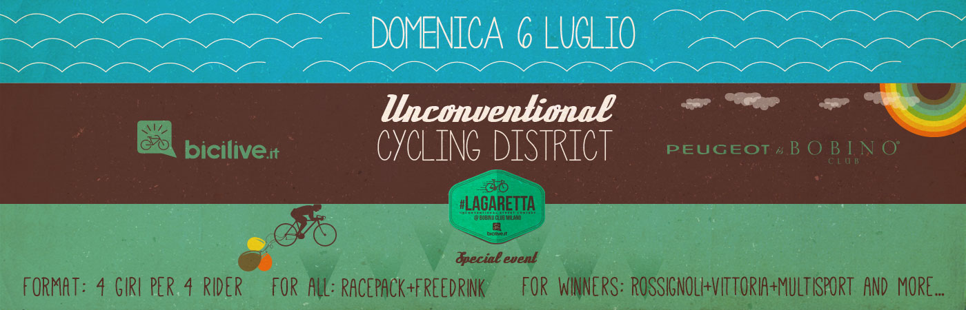 Unconventional Cycling District, Milano 6 luglio 2014