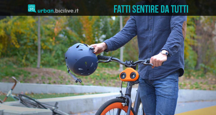 Loud Mini, il piccolo clacson per bici che suona come un’auto