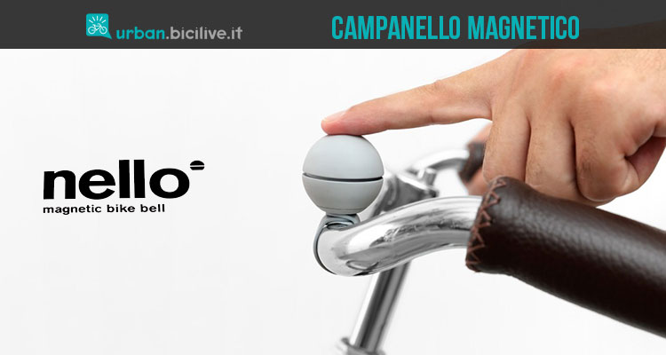 Nello, il campanello magnetico per bici di Palomar