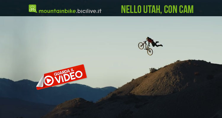 Sweet Morning Light: acrobazie in mtb nello Utah con Cam McCaul