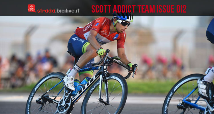 Scott Addict Team Issue Di2, la bici da corsa dei pro