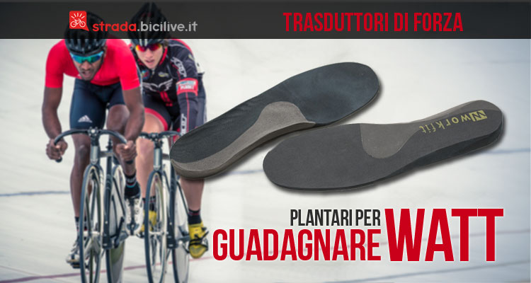 Plantari ciclismo, come guadagnare watt con i trasduttori di forza