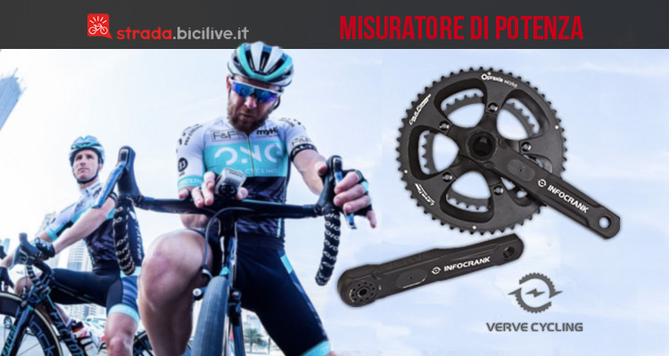 Verve Cycling rinnova il misuratore di potenza InfoCrank: niente sensori e magneti