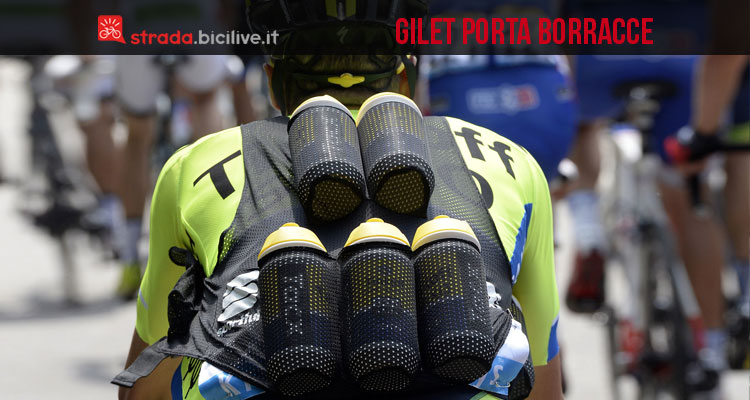 Gilet portaborracce, il sistema usato dai pro al Giro d’Italia