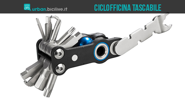 Multi tool Evo 18 in 1: la ciclofficina in tasca