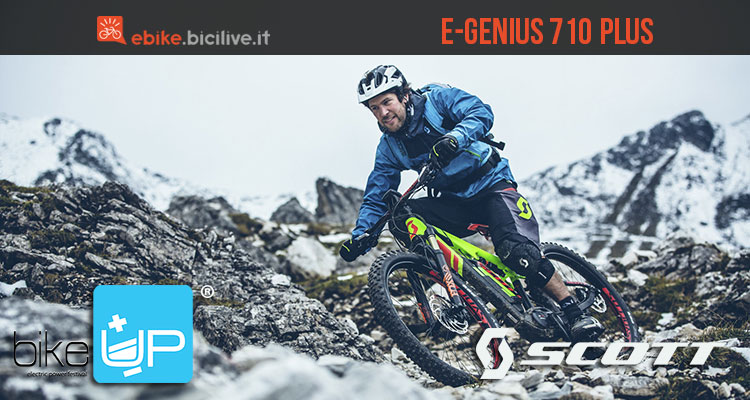 Divertimento assicurato per tutti con l’eMTB Scott E-Genius 710 Plus