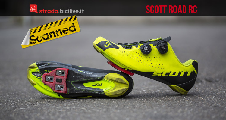 Test scarpe ciclismo strada Scott Road RC