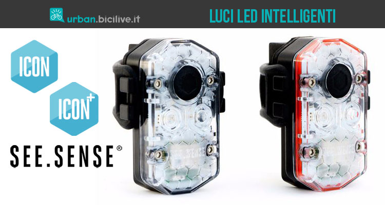 Icon: le luci led intelligenti per la tua bici urbana