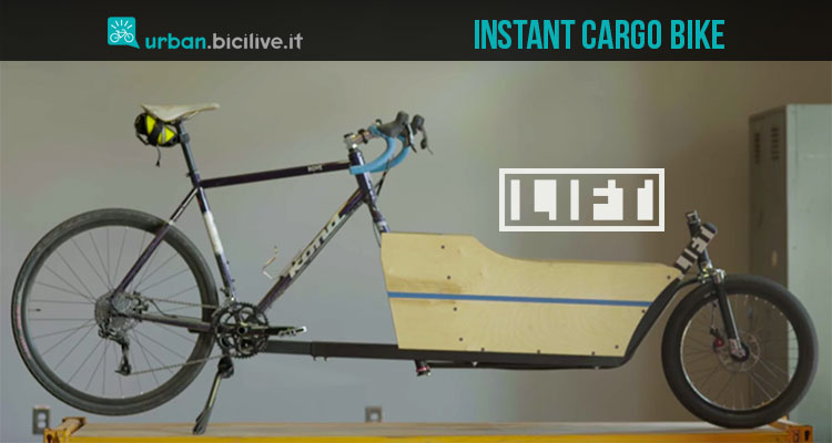 Trasforma la tua bici in una cargo bike con LIFT