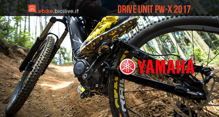 Il nuovo motore per ebike Yamaha PW-X 2017