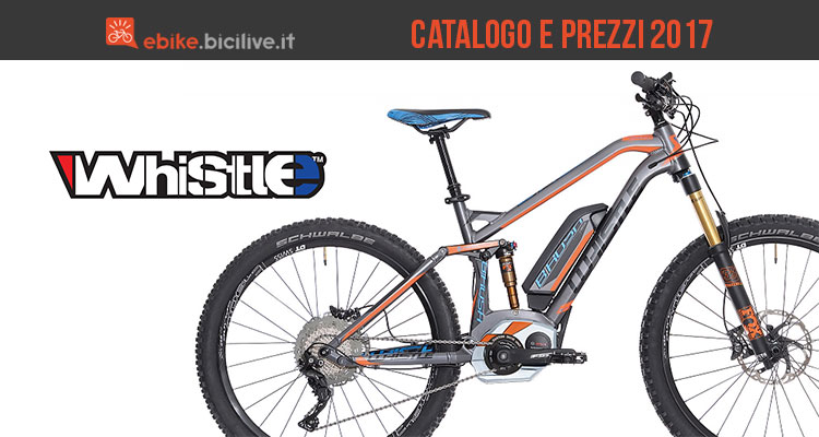 eBike ed eMTB Whistle: catalogo e listino prezzi 2017