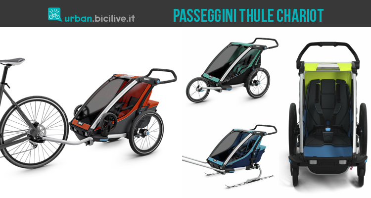 Thule Chariot: quattro passeggini-rimorchio adatti a ogni situazione