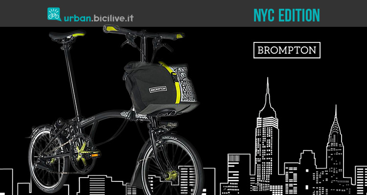 Brompton: bicicletta pieghevole New York City Edition 2017