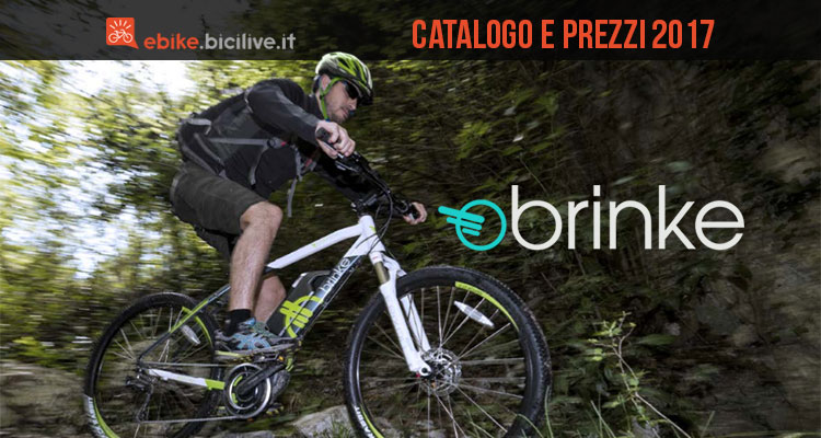 Bici elettriche Brinke: catalogo e listino prezzi 2017