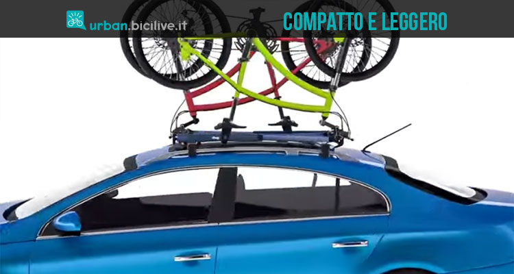 Upside Rack: come ti rovescio il portabici per auto da tetto