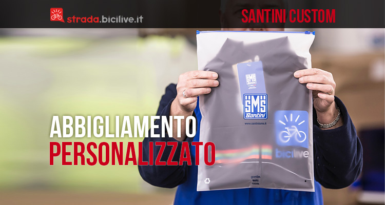 Santini Custom: come nasce una linea di abbigliamento bici personalizzato