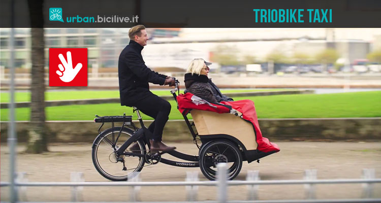 trioBike taxi: un divano su tre ruote