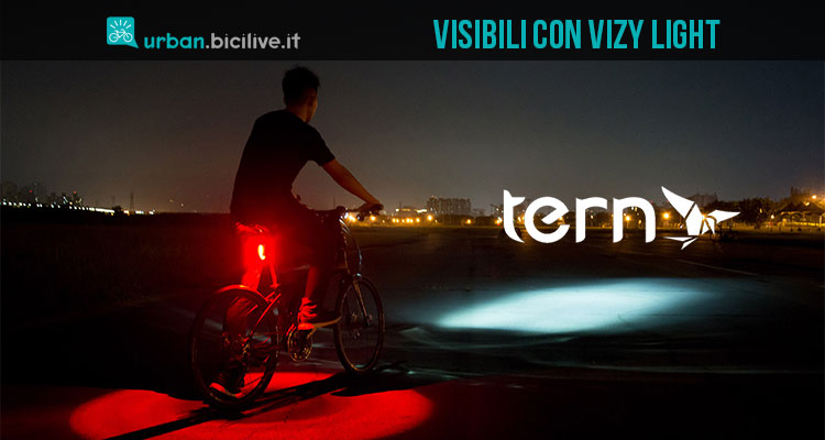 Più sicuri in strada al buio con Vizy Light di Tern