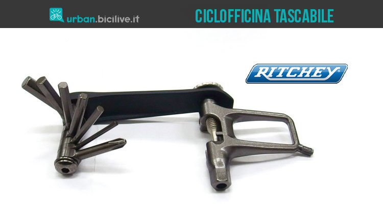 Minitool Ritchey CPR12+: la ciclofficina in tasca