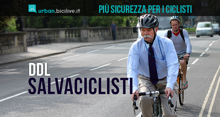 Ddl salvaciclisti: entro l’anno un codice della strada più attento alla due ruote