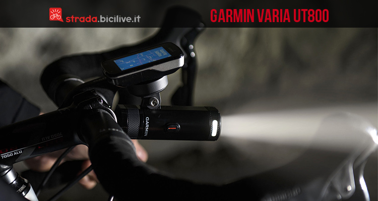 Garmin Varia UT800: la luce smart da 800 lumen