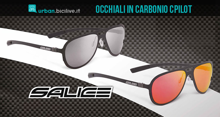 Occhiali Cpilot Salice: 16 grammi di carbonio hi-tech