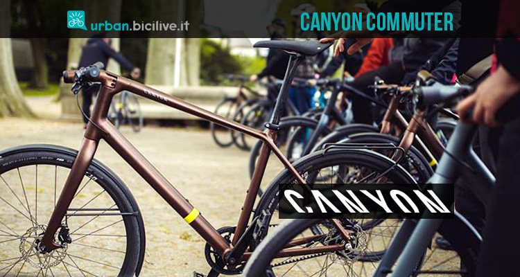 Canyon Commuter: il piacere di pedalare in città