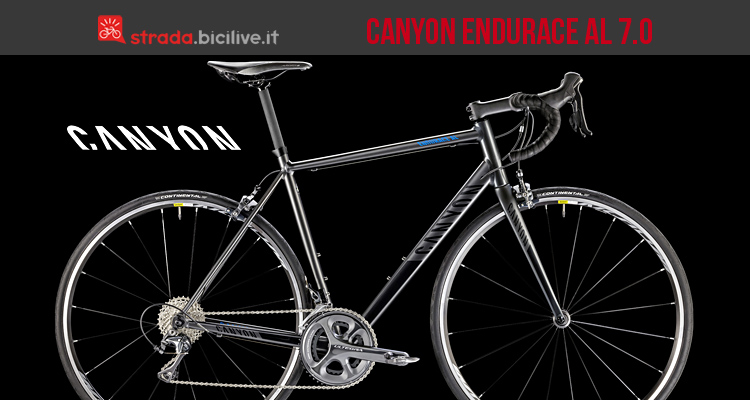 Canyon Endurace AL 7.0: comfort, prestazioni e qualità prezzo