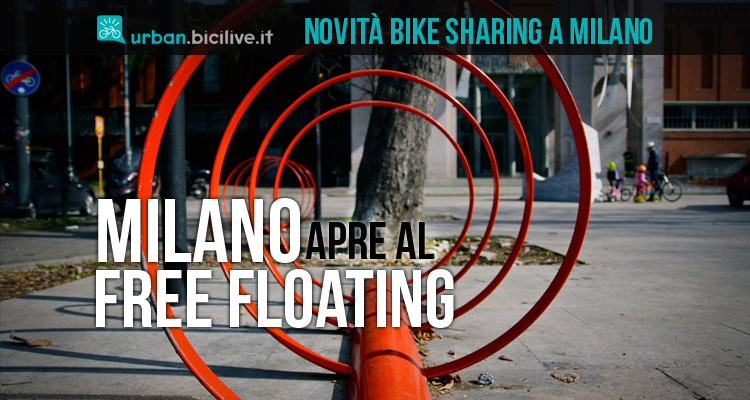 Milano sperimenta il bike sharing a flusso libero