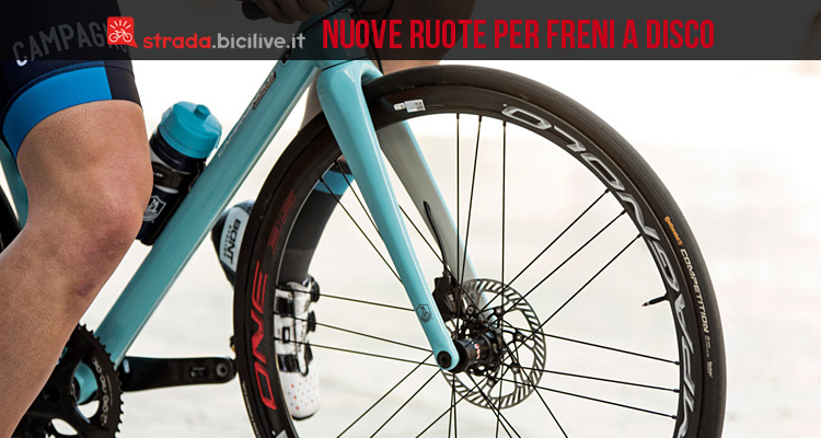 Nuove ruote Campagnolo per freno a disco e componentistica H11