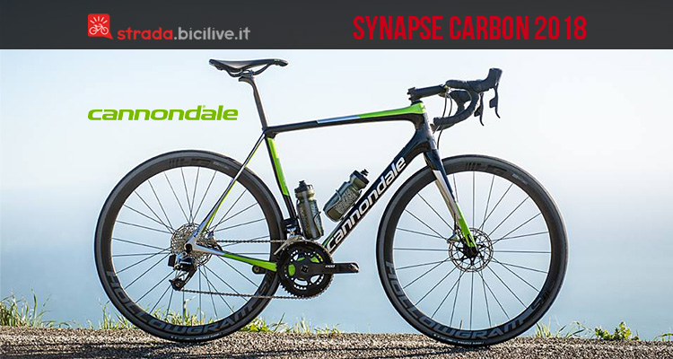 Nuova Cannondale Synapse 2018: nata per le lunghe distanze