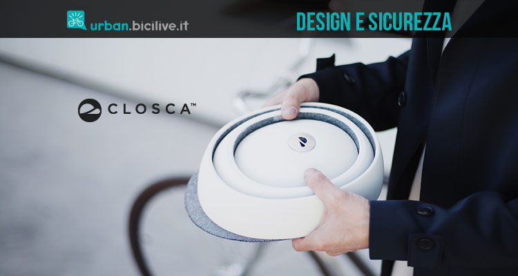 Closca Fuga: il casco pieghevole che unisce design e sicurezza