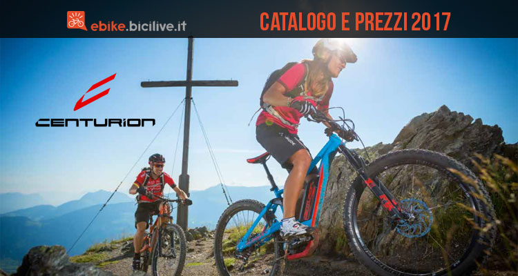 Bici elettriche Centurion: catalogo e listino prezzi 2017