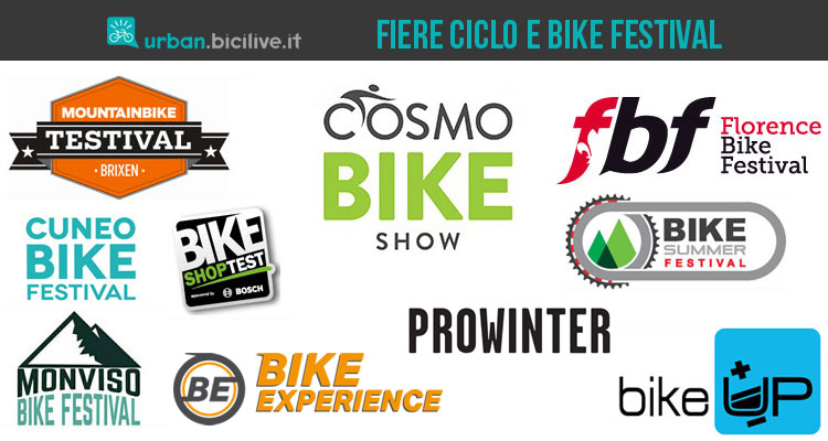 Tutte le fiere della bici e i bike festival italiani del 2017-2018