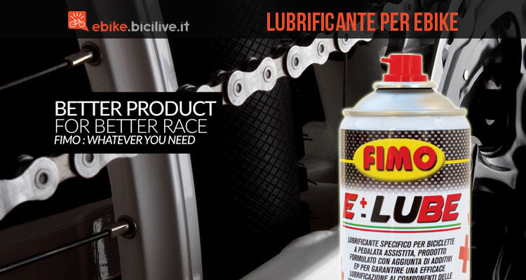 E-Lube, il lubrificante specifico per biciclette a pedalata assistita