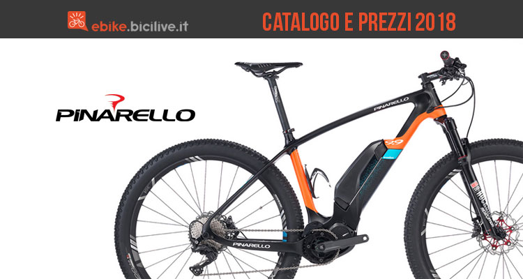 Pinarello eMTB: catalogo e listino prezzi 2018