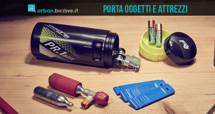 Porta attrezzi e oggetti per bici Raceone PR1 e PR2 Box