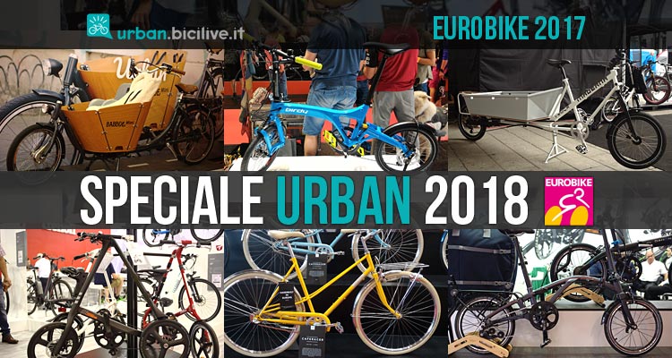 Eurobike: speciale biciclette urban 2018