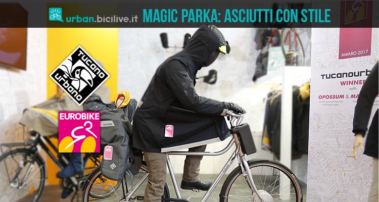 Magic Parka, la giacca antipioggia multifunzione di Tucano Urbano