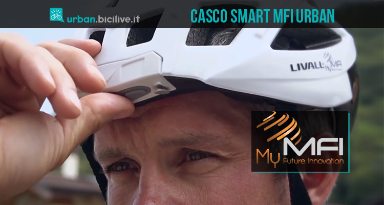 Casco bici MFI Urban: il più smart in città