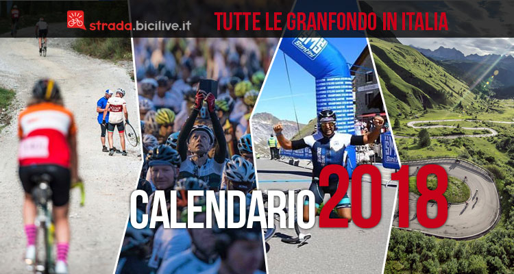 Calendario completo Granfondo ciclismo 2018