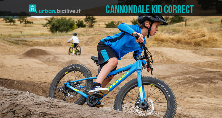 Kid Correct: la linea di bici Cannondale pensate per i bambini