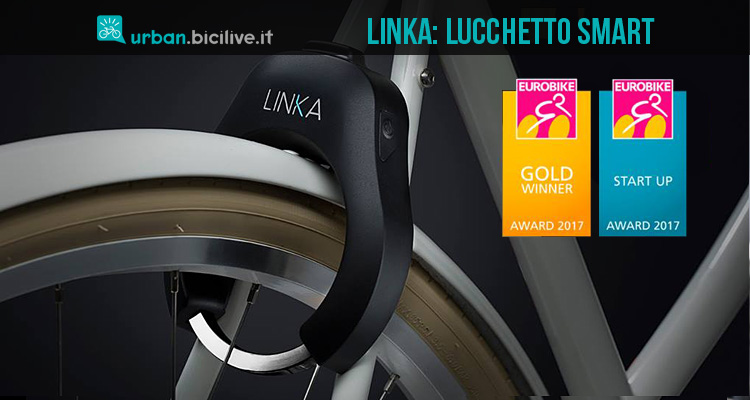 Linka: mezzo chilo di tecnologia smart per proteggere la tua bici